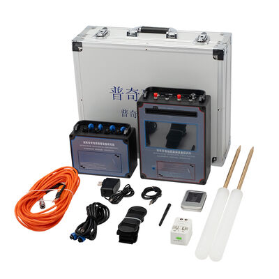 Detector de Água PQWT-TC1200 com Tela LCD Multi-Frequência de 1200m de Profundidade para Encontrar Água Subterrânea Profunda