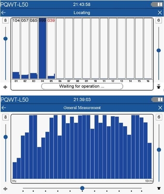 Pqwt-L50 Detector de fugas de água de tubulação de 50 centímetros em ambientes internos