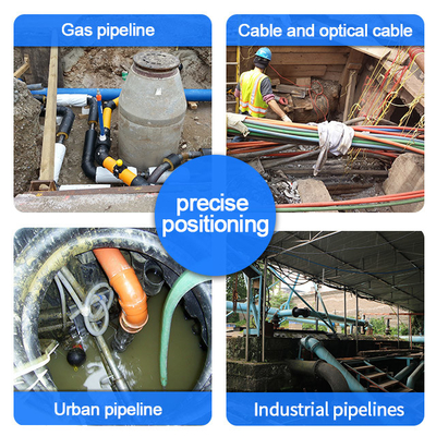 PQWT-GX900 Pressure Wireless Underground Pipe Locator Dispositivo de localização de cabos