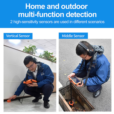 Pqwt-L3000 Detector de fugas de tubulação de profundidade de 5 m para interiores e exteriores Multifuncional