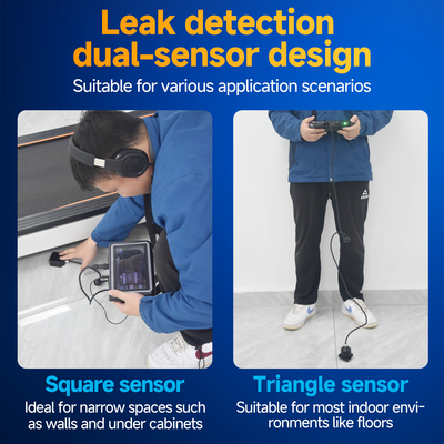 Dispositivo de detecção de fugas de água interior e exterior de série TYM-A Paredes de encanamento Tubos subterrâneos Detector de fugas de água