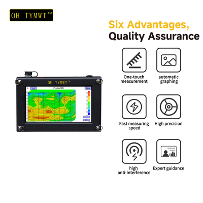 TYM S Series Detector de Água Subterrânea Auto Graphing Resistivity Equipamento de Pesquisa Geofísica