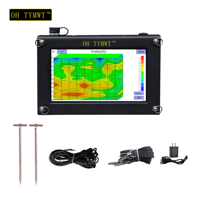 TYM S Series Detector de Água Subterrânea Auto Graphing Resistivity Equipamento de Pesquisa Geofísica