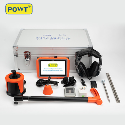 Pqwt-L7000 tubo de água ouvir detector de vazamento de água para aquecimento do chão tubo externo reparação de automóveis