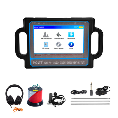 Equipamento ultrassônico 2M PQWT CL200 4000mAh do detector sadio do escape da água