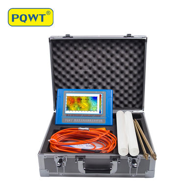 PQWT TC150 Detector de águas subterrâneas 150m Profundidade LCD touch screen