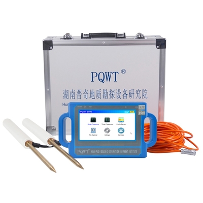 PQWT S500 Detector de Água Subterrânea 500m Profundidade LCD touch screen