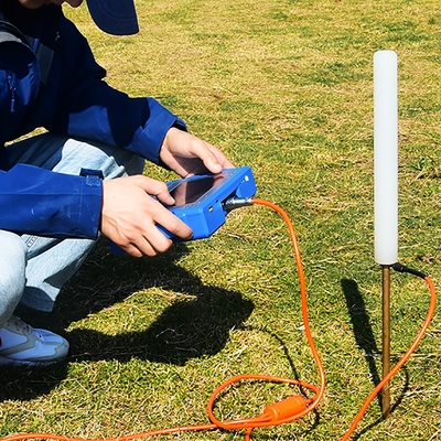 PQWT S500 Detector de água subterrânea de 500 m de profundidade com ecrã LCD touch