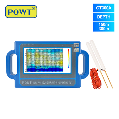 Detector de Água Subterrânea PQWT S300 300m de Profundidade Tela Touchscreen de 7 Polegadas