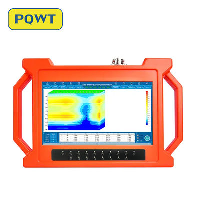 PQWT-GT2000A Subterrâneo Poço de Água Profunda Perfuração 2000m Análise automática de mapa 3D Detector de águas subterrâneas de detecção rápida