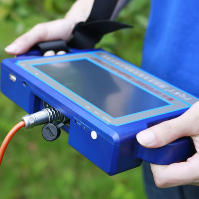 Detector de água PQWT S500 com bateria de lítio recarregável de 0-2000 mV e frequência múltipla para detecção de águas subterrâneas