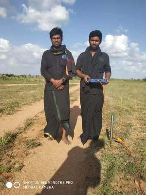 Detector de Água PQWT S500 com Detecção de Água Subterrânea Portátil de Alta Precisão Multi-Frequência