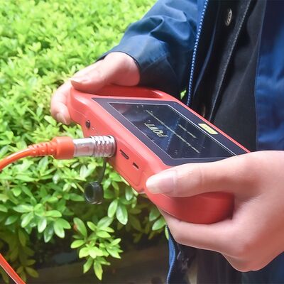 Detector de água PQWT-TCM com tela LCD de 33 frequências e 1500 m de alcance de pesquisa de superfície para pesquisa geofísica