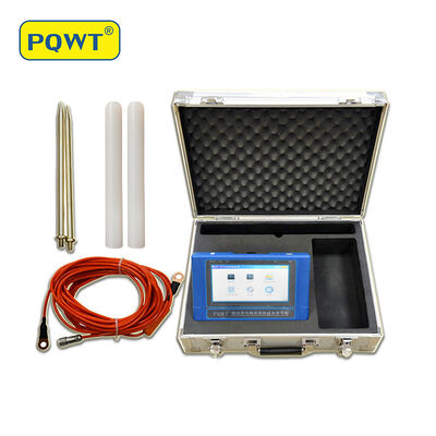 PQWT TC300 Detector de água subterrânea de 300 metros de profundidade com tela sensível ao toque de 7 polegadas e mapeamento automático