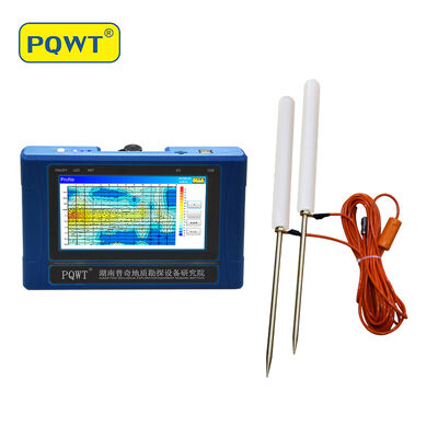 PQWT TC150 Equipamento de Geofísica Detector de Água Subterrânea Máquina de Detecção de Água Subterrânea 150m