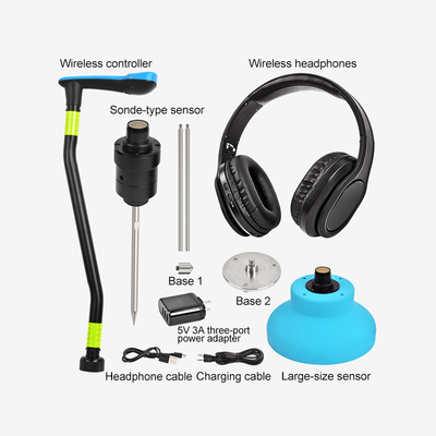 3 em 1 detecção de escape MultiFunction subterrânea da água e do gás da detecção de escape PQ da tubulação BT