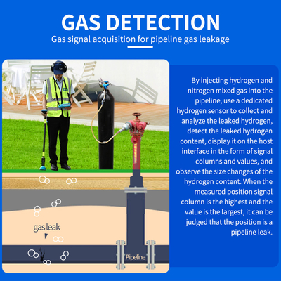 Encanamento sem fio PQ BT 3 do detector de escape da água subterrânea em 1 5000HZ Multifunction