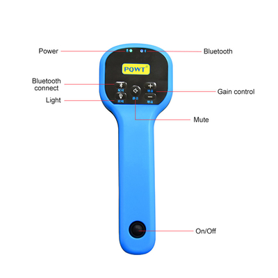 Dispositivo 9m do detector de escape da água subterrânea do encanamento de PQWT BT20 30