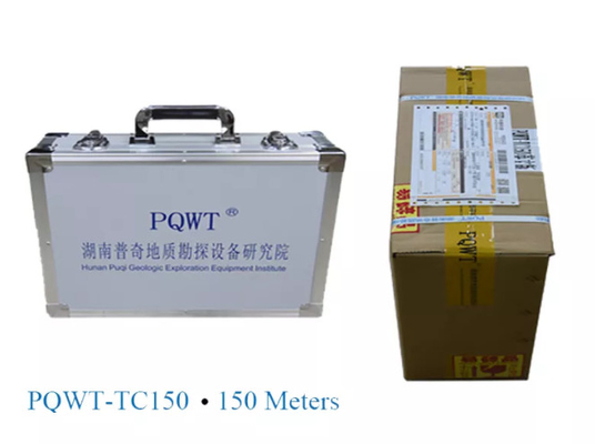 Detector geofísico da água PQWT-TC500 500 medidores de poder de 4000mAh