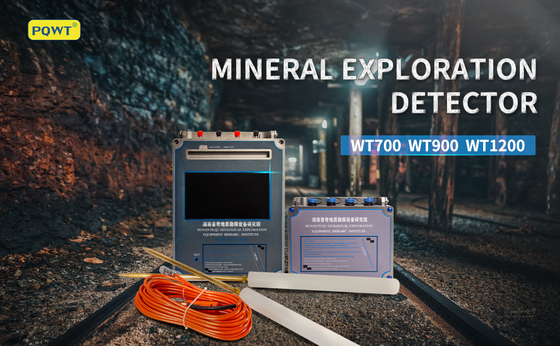 PQWT- máquina mineral subterrânea do detector do ouro de WT1200 com profundidade do sensor 1500m