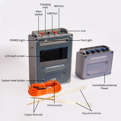 PQWT- máquina mineral subterrânea do detector do ouro de WT1200 com profundidade do sensor 1500m