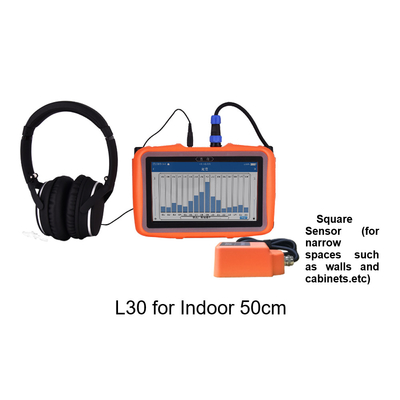 Profundidade sondando subterrânea portátil do conjunto de ferramentas PQWT L30 50cm do detector de escape da água