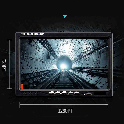1080P 7 cabeça da câmera 20M 25MM da inspeção da tubulação do endoscópio da polegada