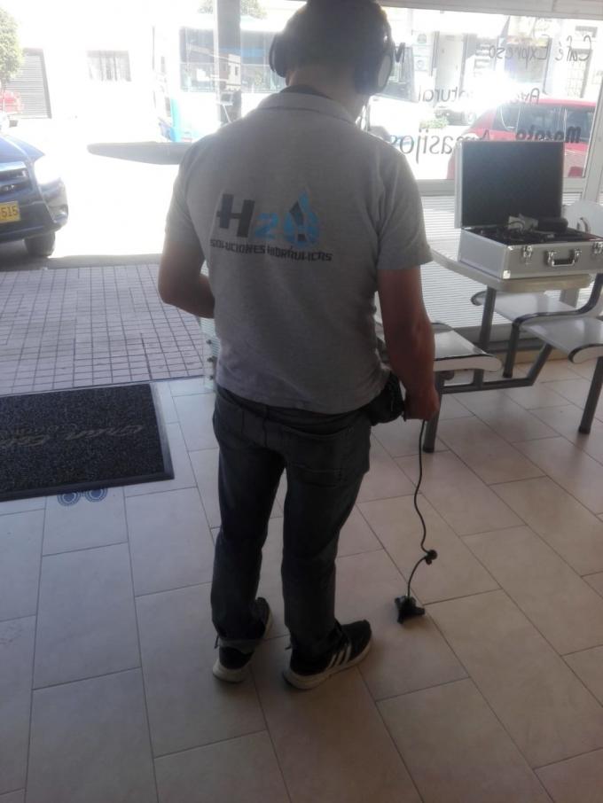 Kit de encanamento para detecção de fugas de água em tubulações interiores L50 4
