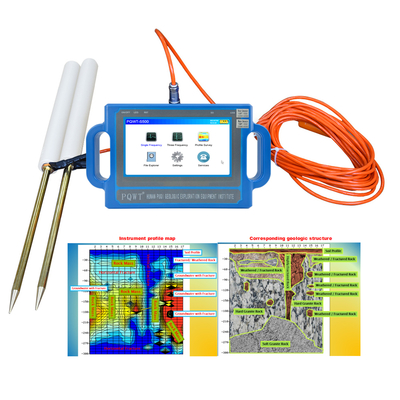 Detector de água subterrânea PQWT S300 300m para perfuração de poços