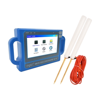 Detector de água subterrânea PQWT-S150 150M com tela sensível ao toque de 7 polegadas