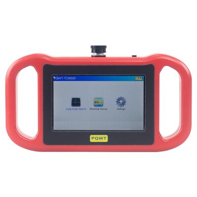 PQWT-TCM150 Detector Geofísico de Pesquisa de Água com 1500m de alcance de pesquisa de superfície 33 Frequência e Bateria de Lítio Recarregável