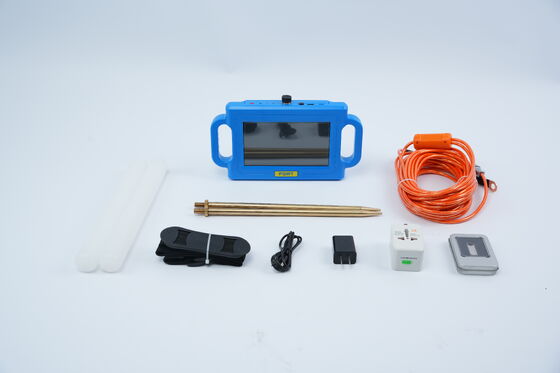 PQWT S500 Detector de água subterrânea de 500 m de profundidade com ecrã LCD touch