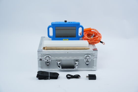 PQWT S500 500m detector de água subterrânea com tela sensível ao toque HD de 7 polegadas